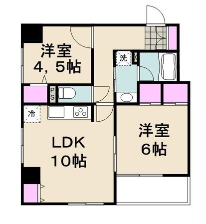 パートナーシップアパートメントの物件間取画像